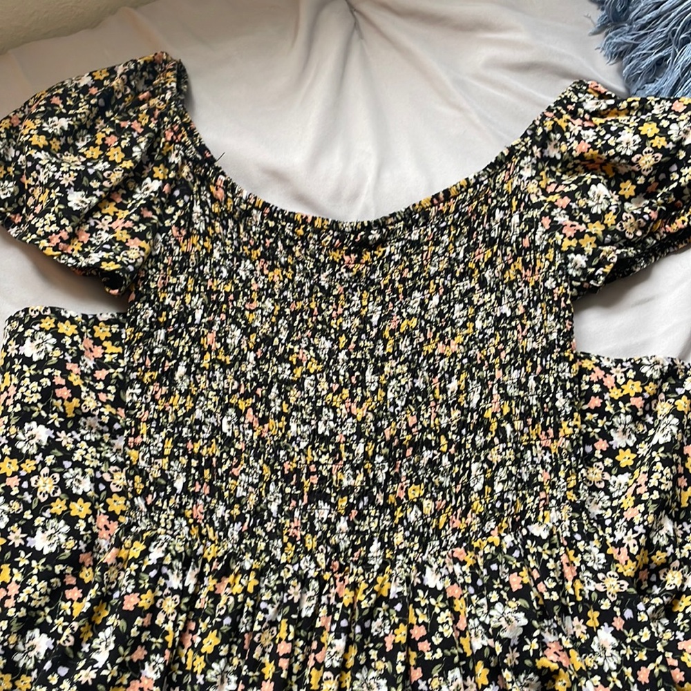 Summer off the shoulder dress